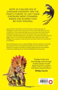 Weird Dinosaurs back cover